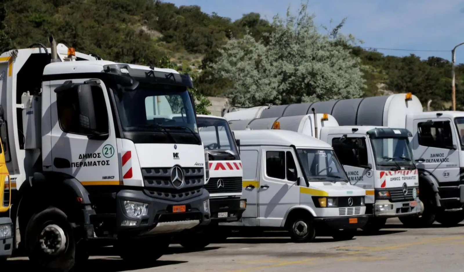 aporimmatofora dimou peramatos Διαχείριση απορριμμάτων στον Δήμο Περάματος