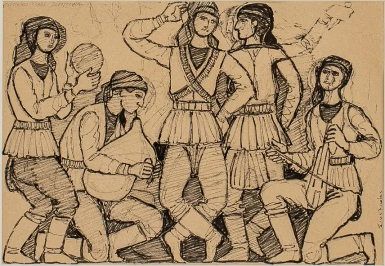 sikeliotis pontiakos xoros Πινακοθήκη Νίκαιας-Ρέντη νέα έκθεση 2 Φεβρουαρίου