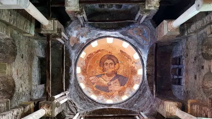 w12-132653 Ο βυζαντινός ναός της Παναγίας Παρηγορήτισσας στην Άρτα που εντάσσεται σε πρόγραμμα αποκατάστασης του ΥΠΠΟ