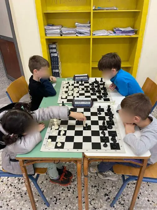 7837 μαθητικό πρωτάθλημα σκακιού Πειραιάς