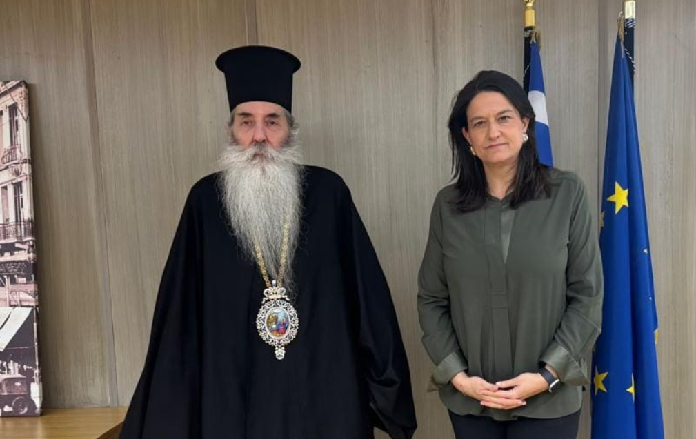 Screenshot_9 Μητροπολίτης Πειραιώς Σεραφείμ Κεραμέως συνάντηση