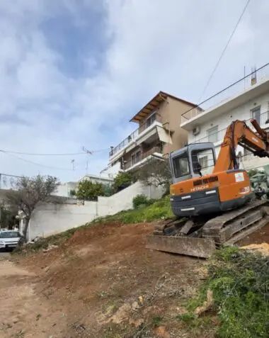 a.perama1 έργα ανάπλασης και ασφαλτοστρώσεων στο Άνω Πέραμα