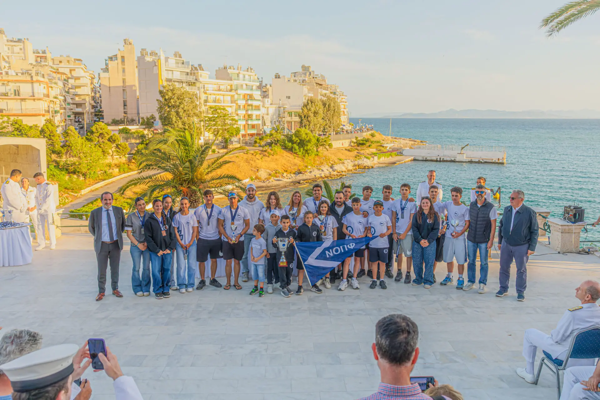 4C5A8057 (2) Πειραιάς – Τσινγκτάο: Νεαροί αθλητές ιστιοπλοΐας από την Κίνα φιλοξενήθηκαν στον Ιστιοπλοϊκό Όμιλο Πειραιώς