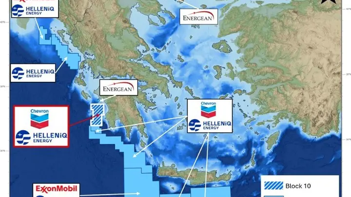 Chevron HELLENiQ ENERGY Block 10 Κυπαρισσιακός Κόλπος