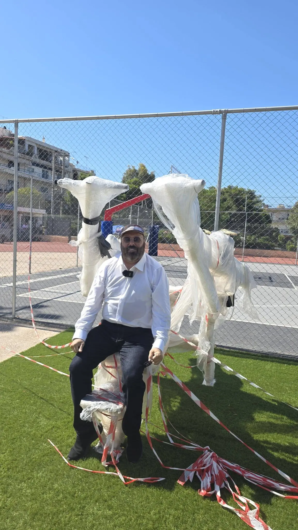 717425387_3999972613470146_1282407510459163901_n Το μεγαλύτερο Outdoor Fitness Park της Αττικής γίνεται πραγματικότητα στο Πέραμα