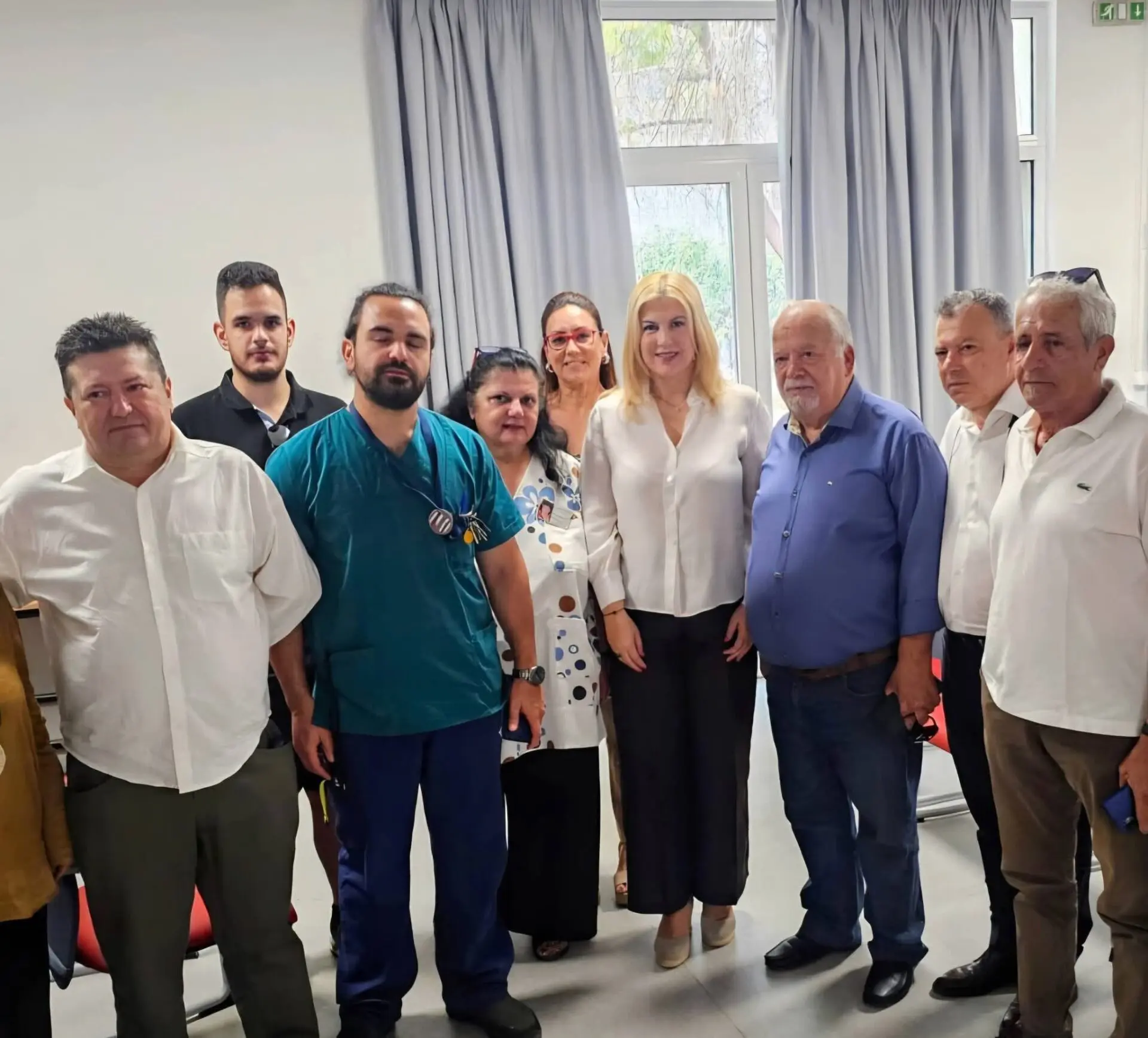 741036927_4600927610140155_3183276927841579059_n Κρατικό Νοσοκομείο Νίκαιας: Κλιμάκιο του ΠΑΣΟΚ με τη Ράνια Θρασκιά για τις δραματικές ελλείψεις
