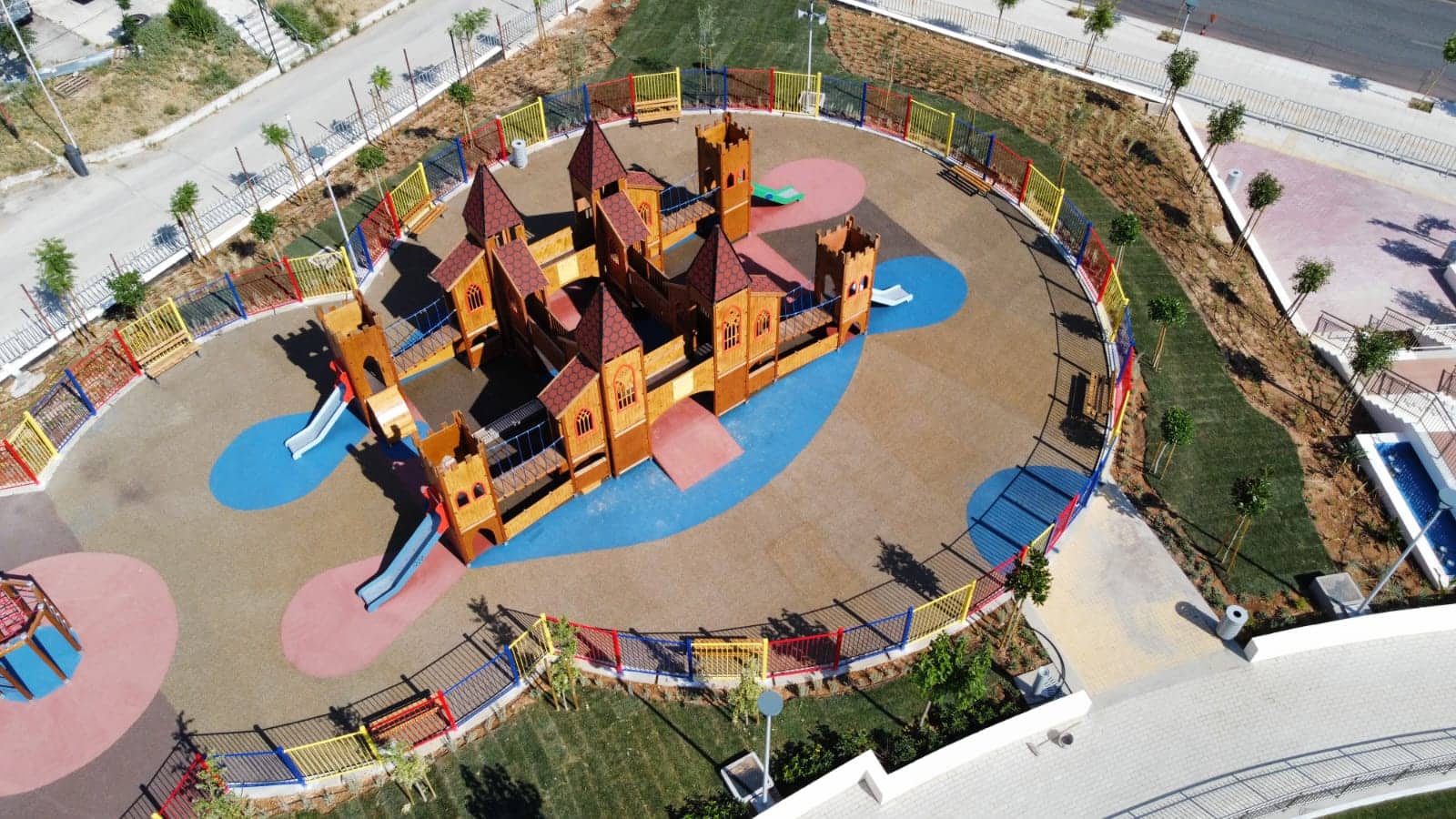 Νέα κατασκευή στο πάρκο Ανώνυμου Φυλακισμένου στον Κορυδαλλό