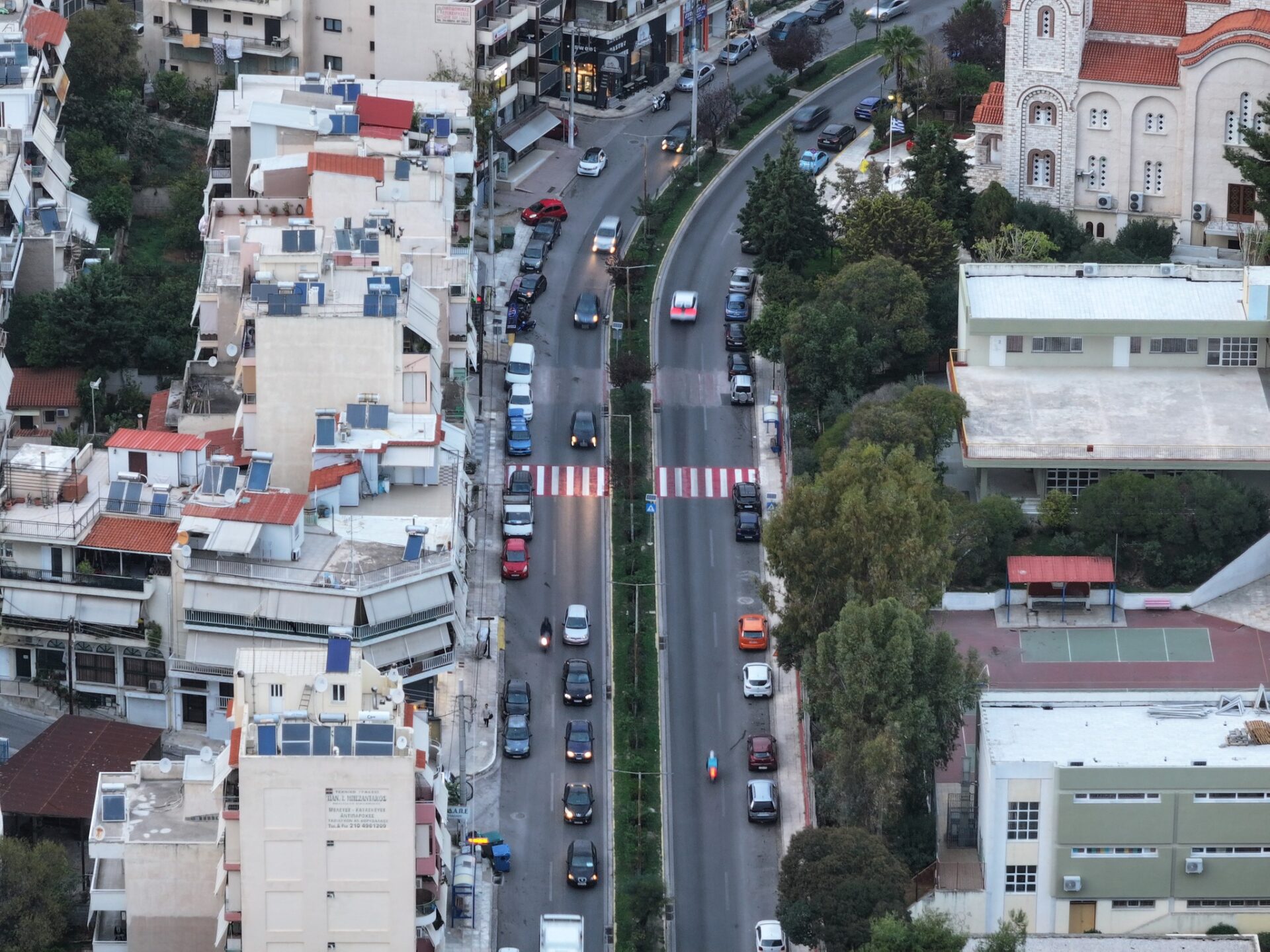 Διάβαση πεζών Κορυδαλλός μετακίνηση