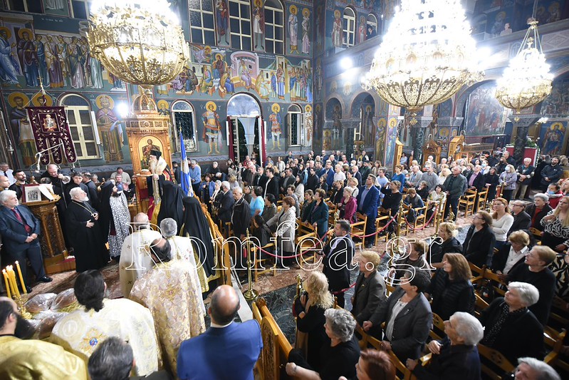 Εσπερινός Παμμεγίστων Ταξιαρχών Κορυδαλλού – Μητροπολίτης Νικαίας Αλέξιος