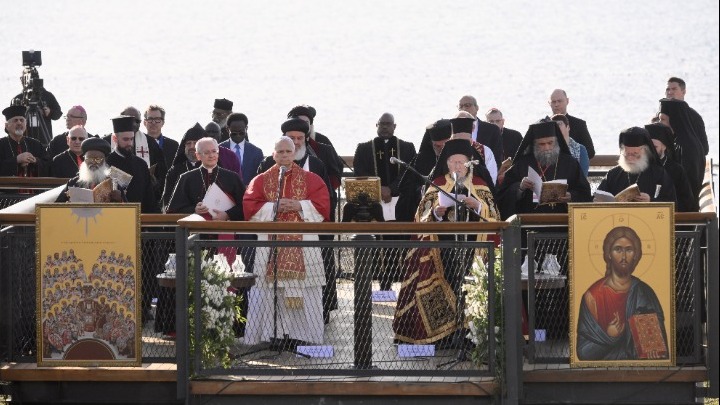 Κοινό προσκύνημα Βαρθολομαίου και Πάπα στη Νίκαια