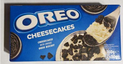 Ανάκληση προϊόντος OREO CHEESECAKES από τον ΕΦΕΤ