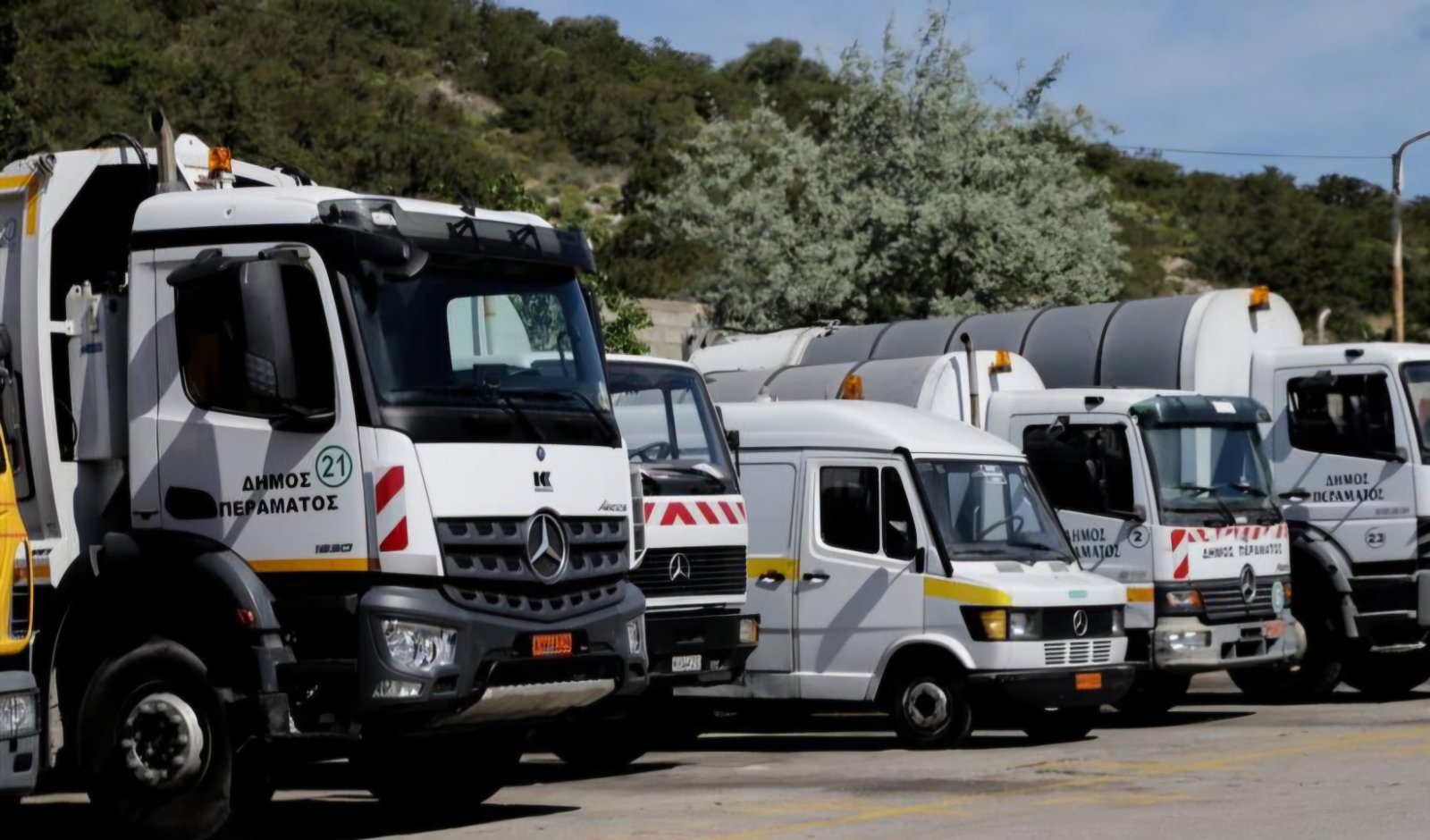 Διαχείριση απορριμμάτων στον Δήμο Περάματος