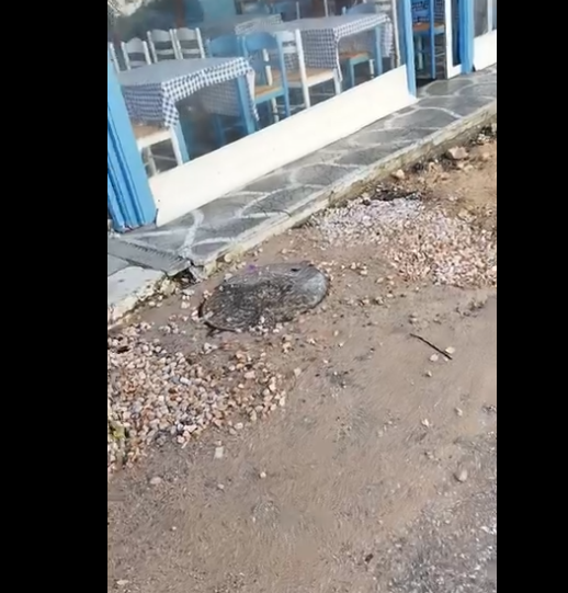 Χατζηκυριακού Πειραιάς εργασίες αποχέτευσης και διακοπή νερού