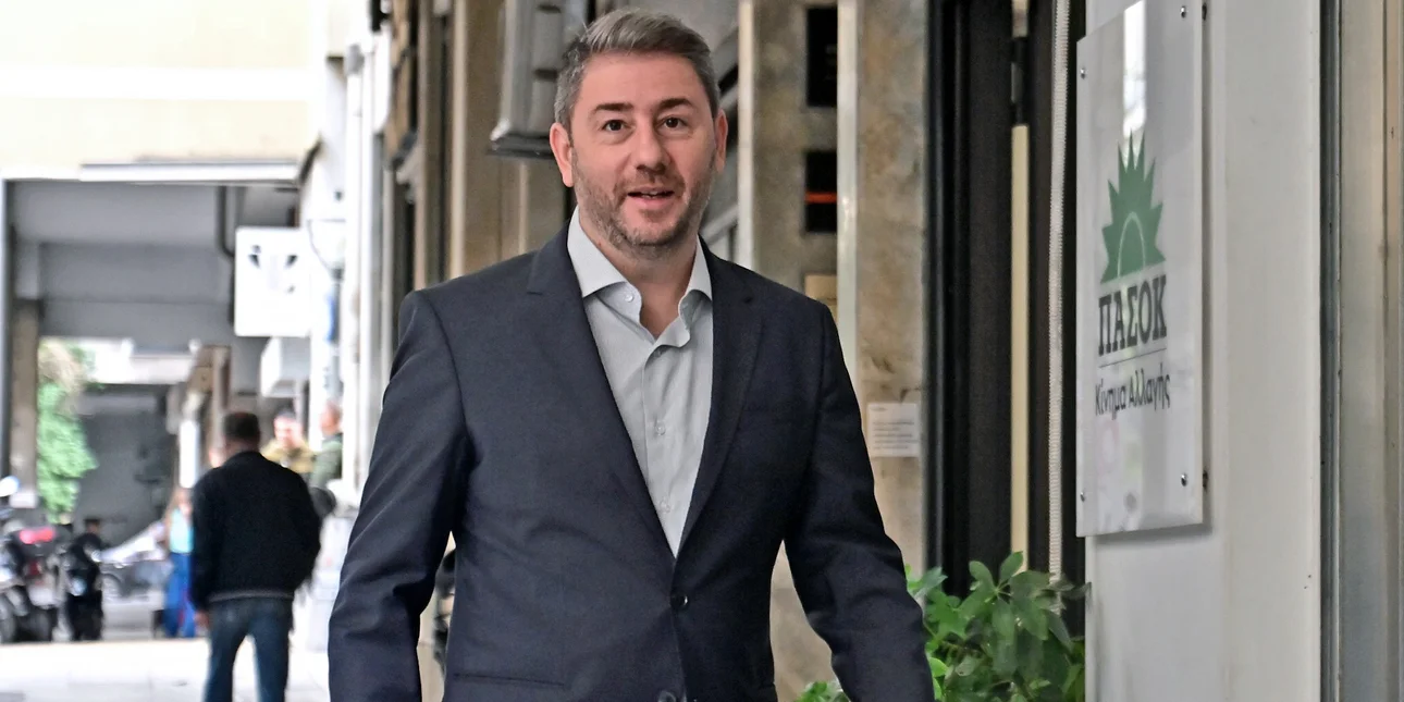 Νίκος Ανδρουλάκης στη συνεδρίαση της ΚΟΕΣ του ΠΑΣΟΚ για το συνέδριο και τους συνέδρους