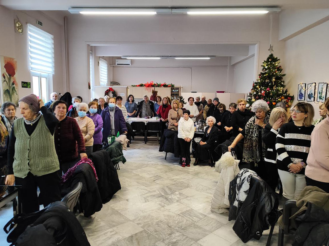 Εκδήλωση κοπής βασιλόπιτας στα ΚΑΠΗ Νίκαιας – Αγ. Ι. Ρέντη