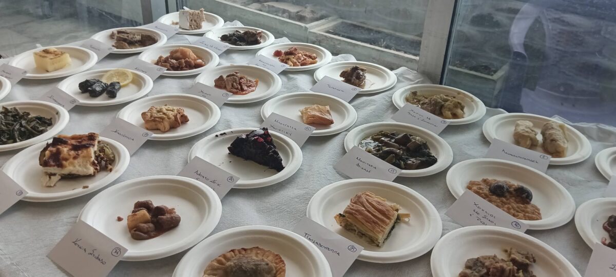 αφιέρωμα στην κρητική διατροφή στο Κερατσίνι από την Ένωση Κρητών Αρκάδι