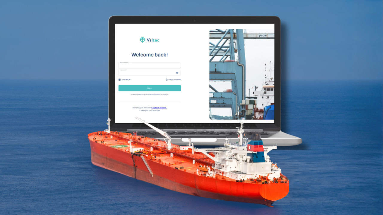 Τεχνικές εργασίες σε πλοίο μέσω ψηφιακής πλατφόρμας Vsltec
