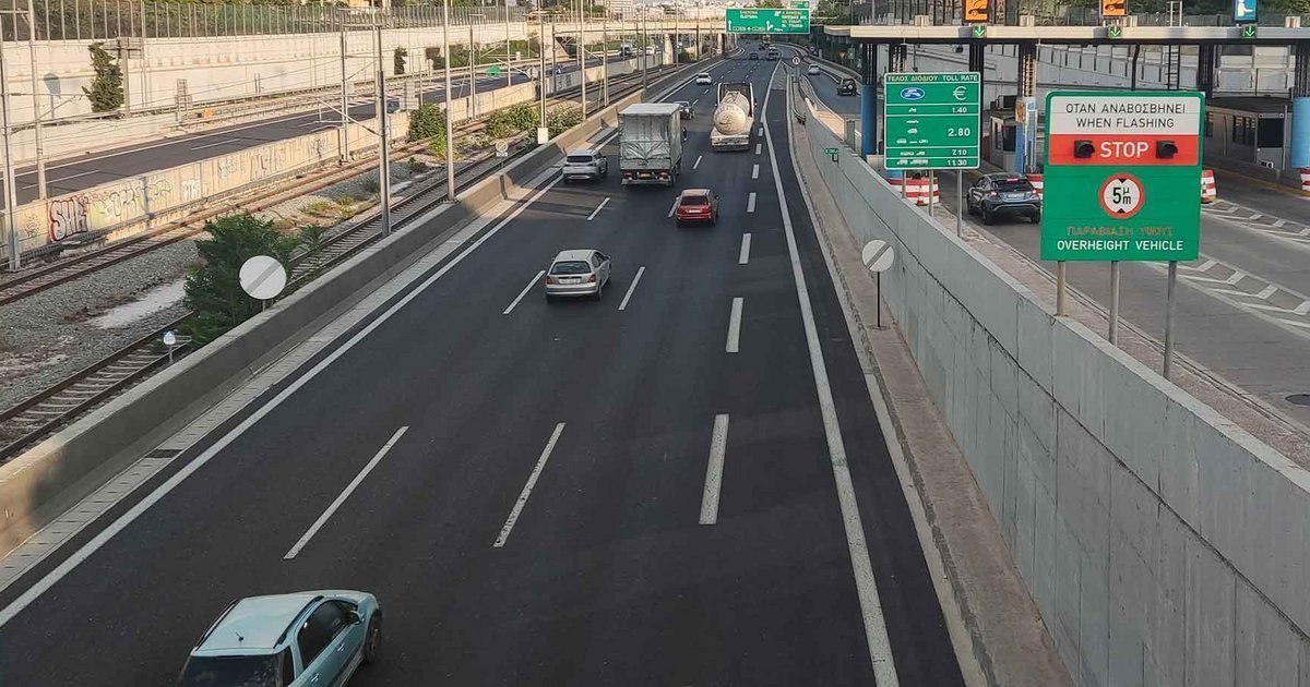 κυκλοφοριακές ρυθμίσεις περιφερειακή Υμηττού κόμβος Υ8