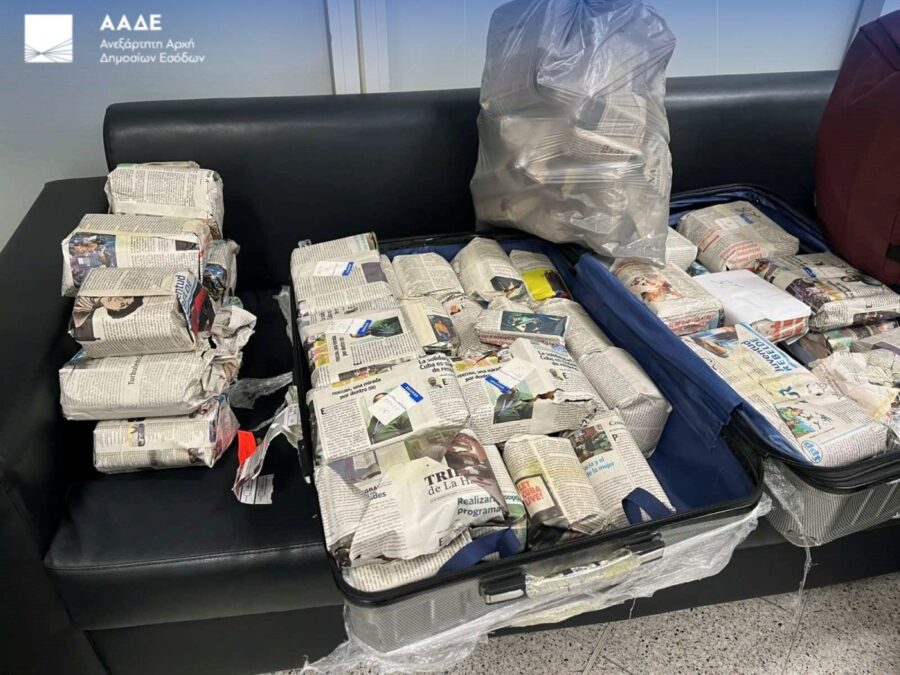 λαθραία πούρα αεροδρόμιο Ελ Βενιζέλος ΑΑΔΕ