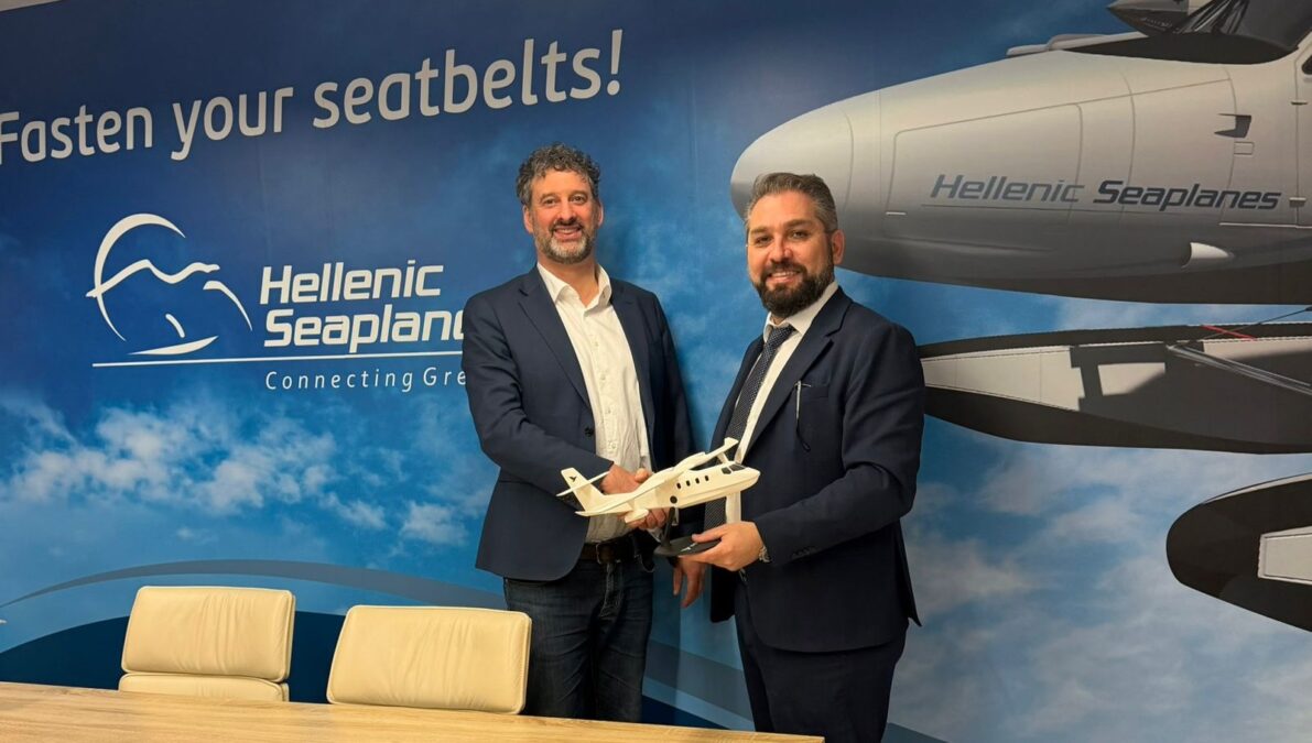 ηλεκτρικά υδροπλάνα Hellenic Seaplanes
