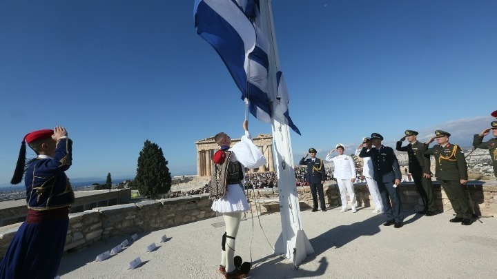 παρέλαση 25 Μαρτίου Αθήνα Σύνταγμα