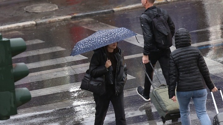 κακοκαιρία Erminio Ελλάδα καταιγίδες