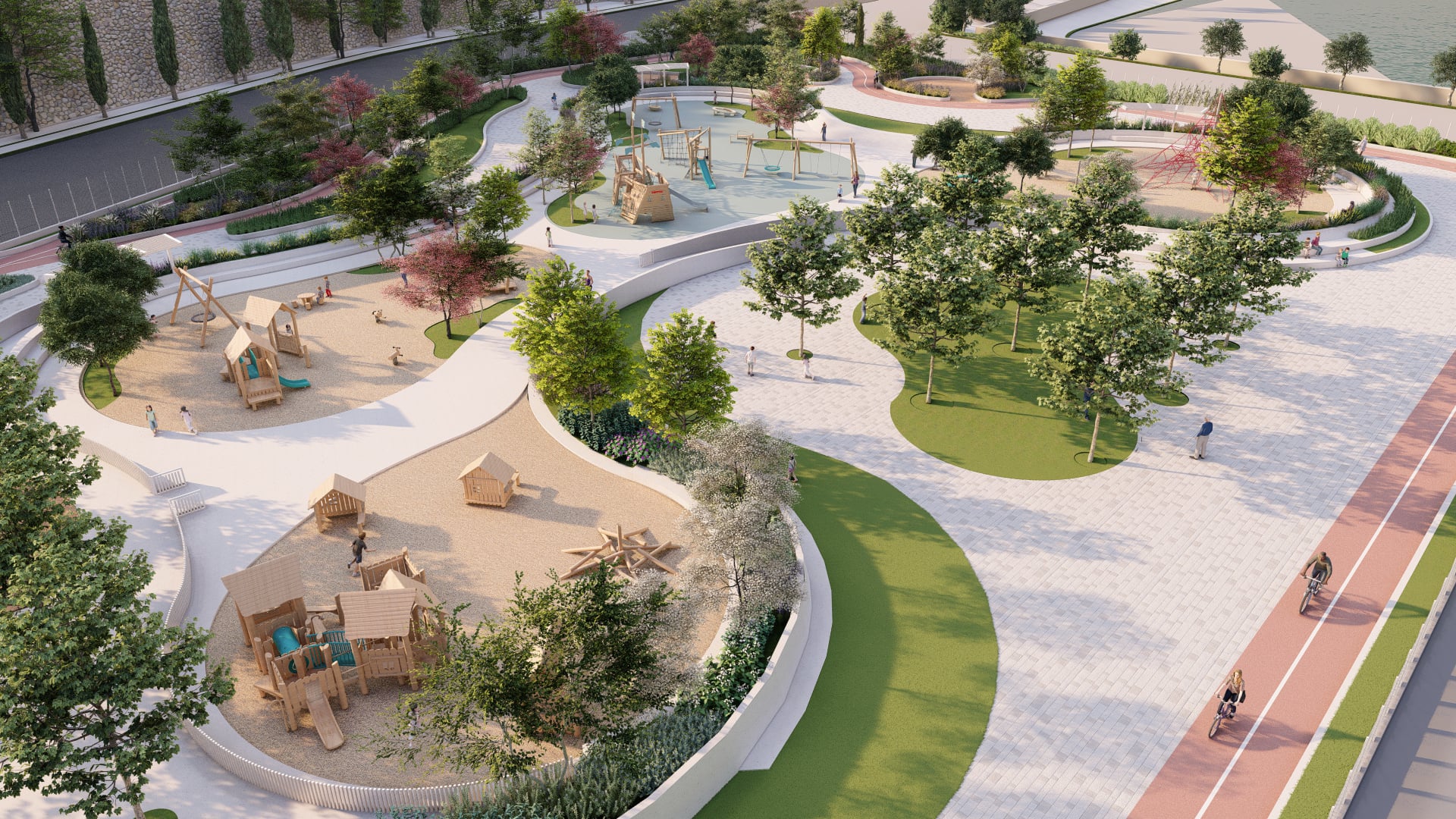 νέο πάρκο ΟΛΠ Πειραιάς