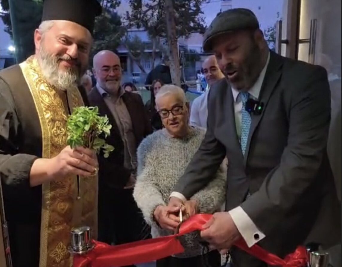 δημοτικό αναψυκτήριο Πέραμα εγκαίνια