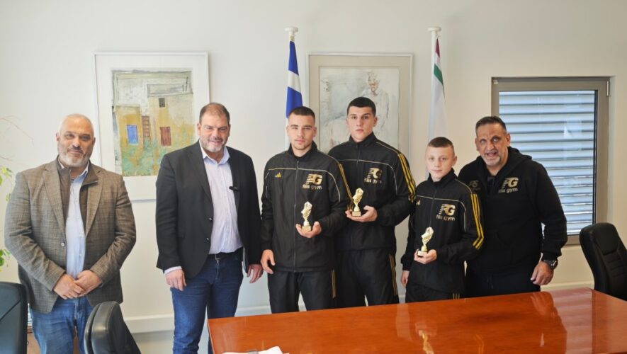 FILIS GYM Κορυδαλλός βράβευση μαχητικά αθλήματα