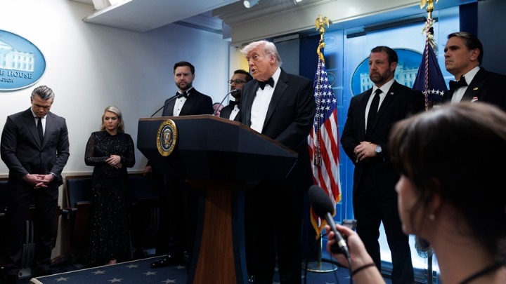 ένοπλος Τραμπ δεξίωση Ουάσινγκτον Secret Service