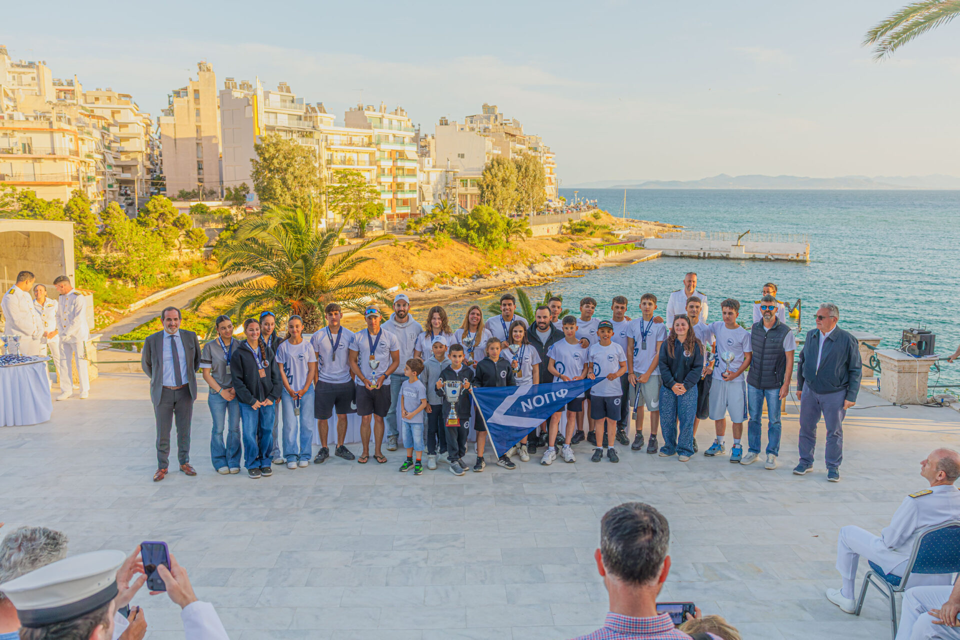 4C5A8057 (2) Πειραιάς – Τσινγκτάο: Νεαροί αθλητές ιστιοπλοΐας από την Κίνα φιλοξενήθηκαν στον Ιστιοπλοϊκό Όμιλο Πειραιώς