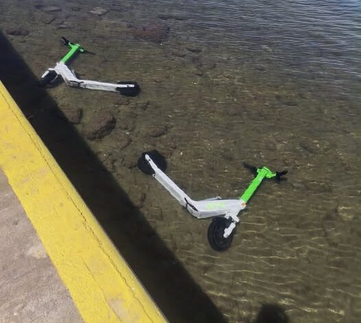 ηλεκτρικά πατίνια Πειραιάς θάλασσα