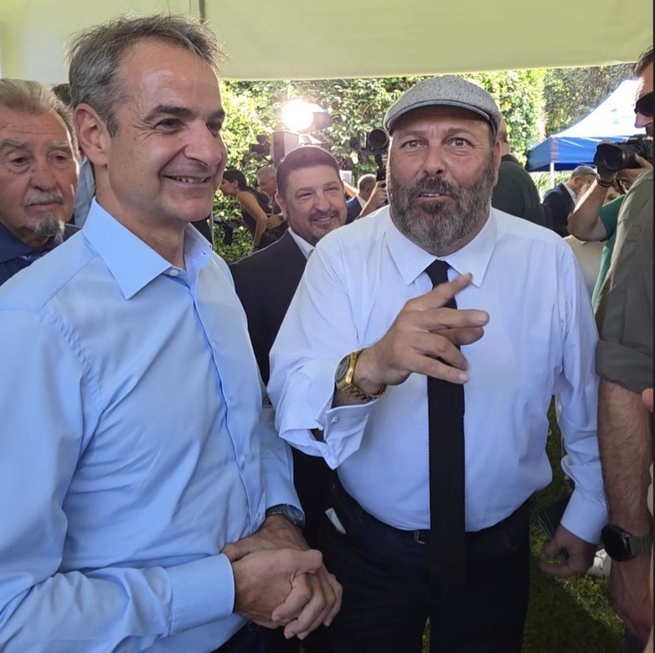 lagoudakos mitsotakis τριπλός κόμβος Σκαραμαγκά